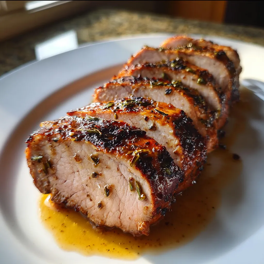 Juicy Maple Mustard Glazed Pork Tenderloin with Caramelized Vegetables in Just 30 Minutes