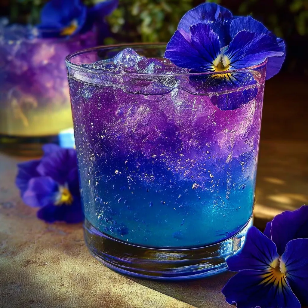 Simple Color-Changing Magic Lemonade with Butterfly Pea Flower Transformation